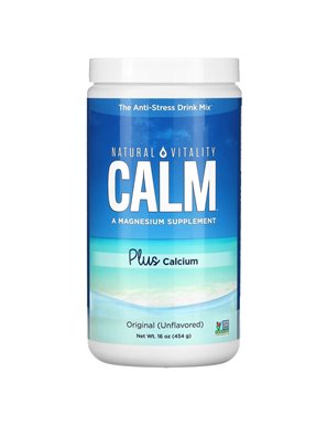 Natural Vitality, CALM Plus Calcium, Anti-Stress Drink Mix, Original (Unflavored), 16 oz (454 g) Natural Vitality, CALM Plus Calcium, Anti-Stress Drink Mix, Original (Unflavored), 16 oz (454 g)