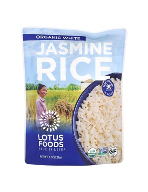 Lotus Foods, Organiczny Biały Jasminowy Ryż, 8 oz (227 g) Lotus Foods, Organiczny Biały Jasminowy Ryż, 8 oz (227 g)