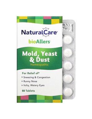 Natrabio, BioAlers, Schimmel, Hefe und Pollen, 60 Tabletten