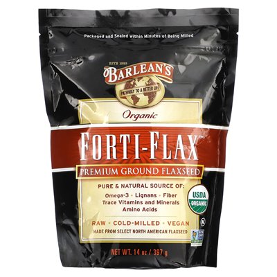 Barlean's, Organic Forti-Flax, Premium Ground Leekseed, 14 oz (397 g)