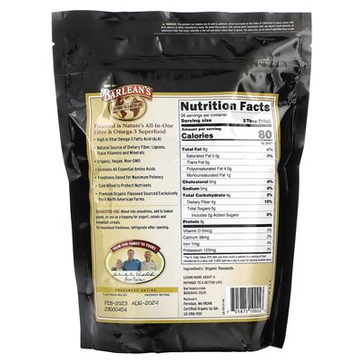 Barlean's, Organic Forti-Flax, Premium Ground Leekseed, 14 oz (397 g)