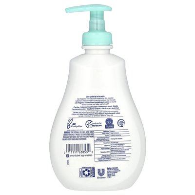 Gołębica, dziecko, wrażliwa pielęgnacja skóry, przemywanie hipoalergiczne, bez zapachu, 13 fl oz (384 ml)