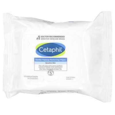 Cetaphil Gentle Makeup Remover Wipes 25 Pre-Launched Wipes