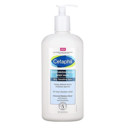 Cetaphil, nawilżające pranie ciała, 20 fl oz (591 ml)