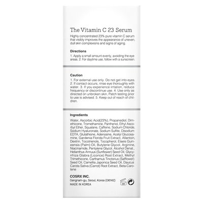 COSRX, Vitamin C Serum 23, 0,7 oz (20 g)