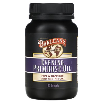 Barlean's, Evening Primrose Oil, 120 softgels Barlean's, Evening Primrose Oil, 120 softgels