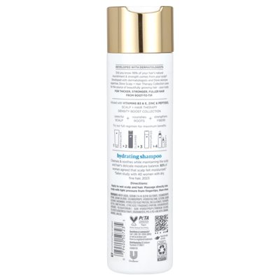 Dove, skóra głowy + terapia włosów, szampon nawilżający, 9,25 Fl Oz (273 ml)