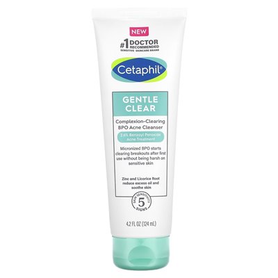 Cetaphil Gentle Clean BPO Acne Cleanser, 4.2 fl oz (124 ml) Cetaphil Gentle Clean BPO Acne Cleanser, 4.2 fl oz (124 ml)