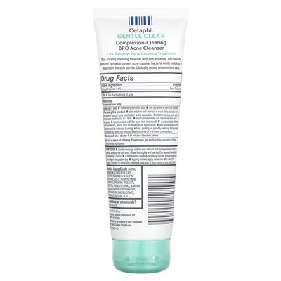 Cetaphil Gentle Clean BPO Acne Cleanser, 4.2 fl oz (124 ml) Cetaphil Gentle Clean BPO Acne Cleanser, 4.2 fl oz (124 ml)