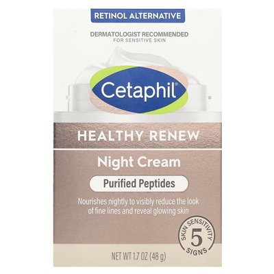 Cetaphil, Healthy Renewal, Night Cream, Fragrance Free, 1.7 oz (48 g)