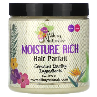 ALIKAY Naturals, Parfait włosów bogatych w wilgoć, 8 uncji (227 g) ALIKAY Naturals, Parfait włosów bogatych w wilgoć, 8 uncji (227 g)