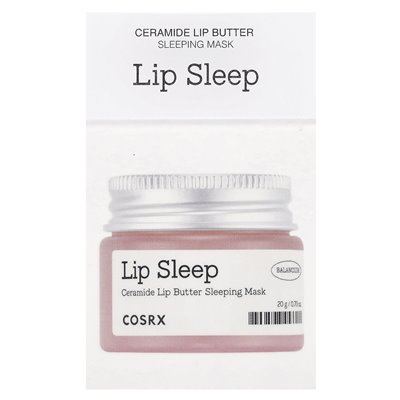COSRX, Lip Sleep, Ceramid Lip Butter Sleeping Mask, 0,70 uncji (20 g)