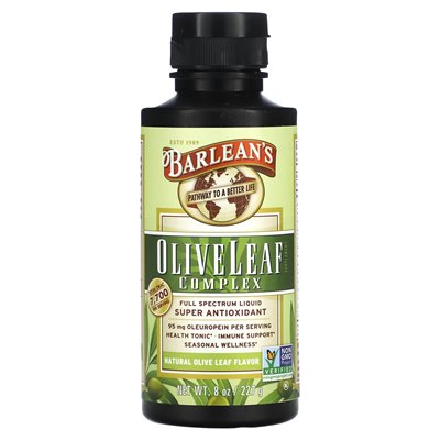 Barlean's, Olive Leaf Complex, Natural Olive Leaf, 8 uncji (227 g)