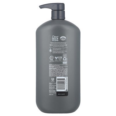 Dove, mężczyźni + opieka, mycie ciała i twarzy, czysty komfort, 30 fl oz (887 ml)