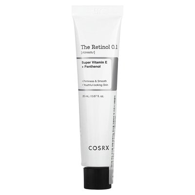 COSRX, retinol 0.1 cream, 0.67 fl oz (20 ml)
