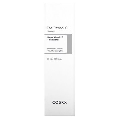 COSRX, retinol 0.1 cream, 0.67 fl oz (20 ml)
