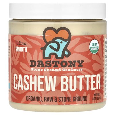 Dastony Bio-Cashewbutter, ultraweich, 8 oz (227 g)