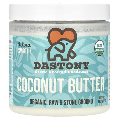 Dastony Organic Coconut Butter, Ultra Smooth, 8 oz (227 g)