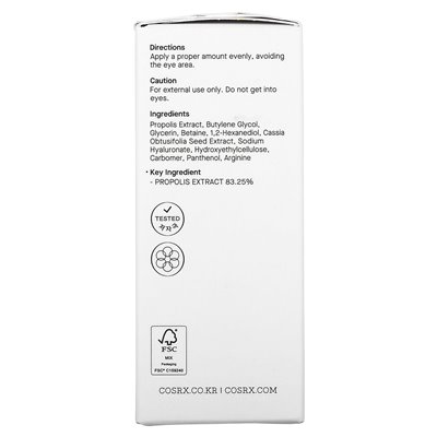 COSRX, Full Fit, Propolis Light Ampulle, 1,01 Fl Oz (30 ml)