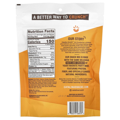 Catalina Crunch, Crunch Mix, Cheddar, 5,25 uncji (148 g)