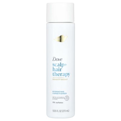 Dove, skóra głowy + terapia włosów, odżywka nawilżająca, 9,25 Fl Oz (273 ml)