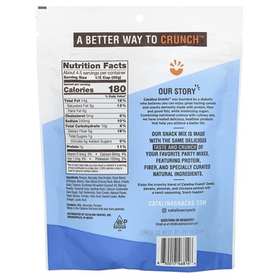 Catalina Crunch, Crunch Mix, Creamy Ranch, 5,25 uncji (148 g)