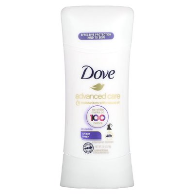 Dove, Advanced Care, Invisible, Anti-Perspirant Dezodorant, Sheer Fresh, 2,6 uncji (74 g)