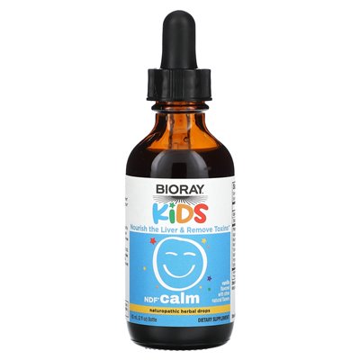 Bioray, Kids, NDF Calm, wanilia, 2 fl oz (60 ml)
