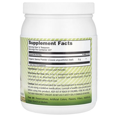 Niesamowite Indie, Organic Senna, 16 uncji (454 g) Niesamowite Indie, Organic Senna, 16 uncji (454 g)