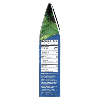 Alter Eco, Bio-Trüffel aus dunkler Schokolade, superdunkel, 80 % Kakao, 10 Trüffel, 4,2 oz (120 g)