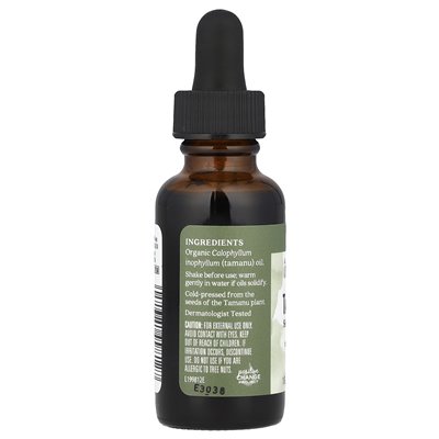 Aura Cacia, organiczny olej skóry Tamanu, 1 Fl Oz (30 ml)