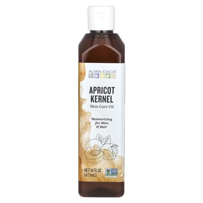 Aura Cacia, Olej Do Pielęgnacji Skóry, pestki moreli, 16 fl oz (473 ml)