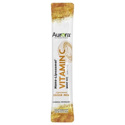 Aurora Nutascicience, Nano-Liposomal® Witamina C, 3000 mg, 30 pakietów, 0,32 uncji (9 g) każdy