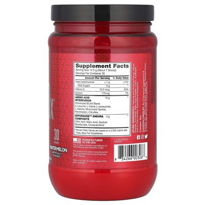 BSN, Aminox, Endurance & Recovery, Watermelon, 15.3 oz (435 g)