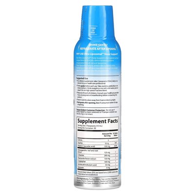 Aurora Nutrascience, Ultra-Liposomal Wsparcie Snu, 10 uncji (300 ml) Aurora Nutrascience, Ultra-Liposomal Wsparcie Snu, 10 uncji (300 ml)