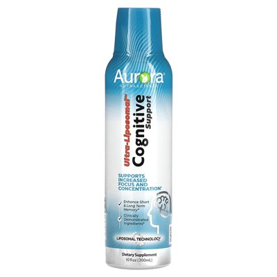 Aurora Nutascience, ultra-liposomalne wsparcie poznawcze, 10 fl Oz (300 ml)