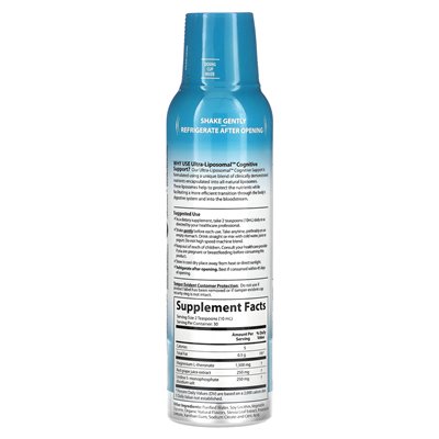 Aurora Nutascience, Ultra-Liposome Cognitive Support, 10 fl Oz (300 ml)