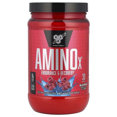 BSN, Aminox, Ausdauer und Erholung, Blue Raz, 15,3 oz (435 g)