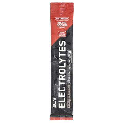BPN, elektrolity, mieszanka napojów hydratacyjnych, truskawka, 30 pakietów, 0,20 uncji (5,8 g) BPN, elektrolity, mieszanka napojów hydratacyjnych, truskawka, 30 pakietów, 0,20 uncji (5,8 g)