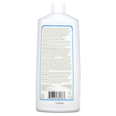 Desert Essence, płukanie jamy ustnej, kokosowe, 16 flory (473 ml)