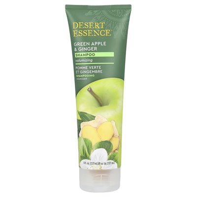 Desert Essence, szampon, objętość, zielone jabłko i imbir, 8 fl oz (237 ml)