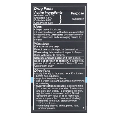 Dove, Men + Care, Gesichtslotion, Hydrate +, LSF 15, 50 ml (1,69 fl. oz.)