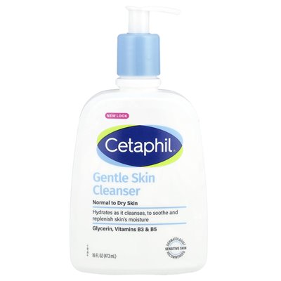 Cetaphil, delikatny środek do czyszczenia skóry, bez zapachu, 16 Oz (473 ml) Cetaphil, delikatny środek do czyszczenia skóry, bez zapachu, 16 Oz (473 ml)