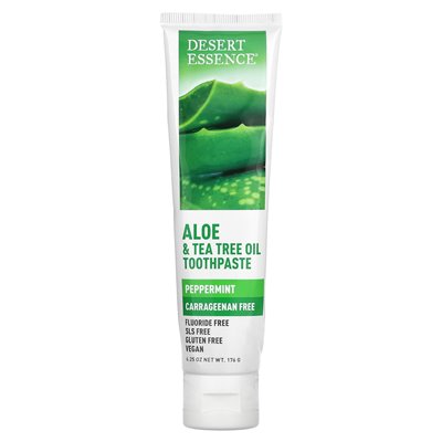 Pustka do zębów oleju z aloesu i drzewa herbacianego, Peppermint, 6,25 uncji (176 g) Pustka do zębów oleju z aloesu i drzewa herbacianego, Peppermint, 6,25 uncji (176 g)