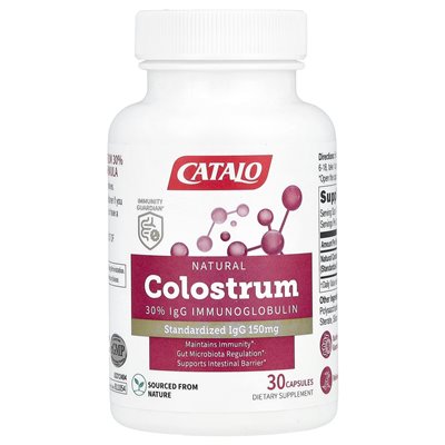 Catalo, naturalny siara 30% IgG immunoglobulina, 30 kapsułek