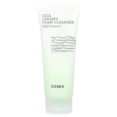 COSRX, CICA Creamy Foam Cleanser, cremiger Schaumreiniger, 150 ml (5,07 fl. oz.)