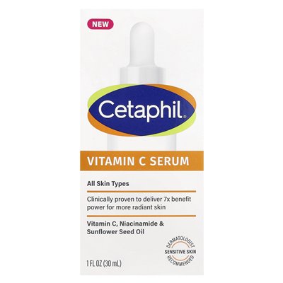 Cetaphil, surowica witaminy C, zapach bez zapachu, 1 Fl Oz (30 ml)