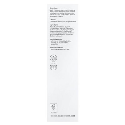 COSRX, Hydrium Watery Toneer, 5,07 Fl Oz (150 ml)
