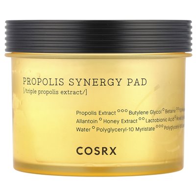 COSRX, Propolis Synergy Pad, 70 podkładek, 5,24 Fl Oz (155 ml) COSRX, Propolis Synergy Pad, 70 podkładek, 5,24 Fl Oz (155 ml)
