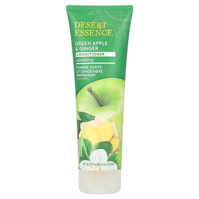 Desert Essence, Conditioner, Volumizing, Green Apple & Ginger, 8 Fl Oz (237 ml) Desert Essence, Conditioner, Volumizing, Green Apple & Ginger, 8 Fl Oz (237 ml)